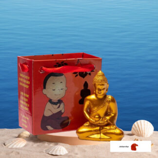 Meditatie Boeddha in geschenktasje
