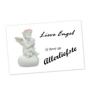 Zeg het met een kaartje – Allerliefste Engel – KLA03 - 8 stuks