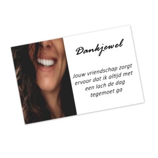 Zeg het met een kaartje – Vriendschap – lach de dag – KLA05 - 8 stuks