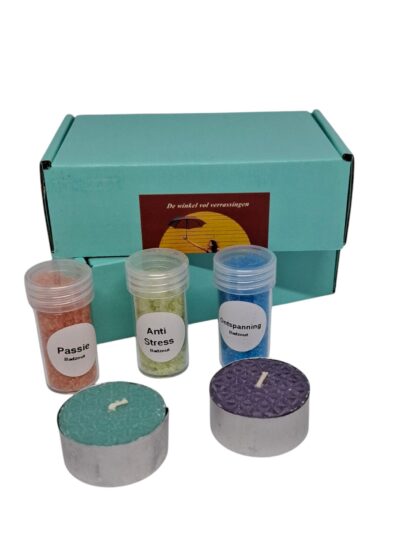 UITVERKOOP OP=OP - Relax Bundel Box Ontspanning : beren set - zeep set - parfumverstuiver - Afbeelding 2