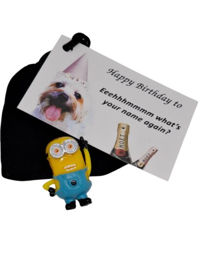 Kaartje - Happy birthday - minion