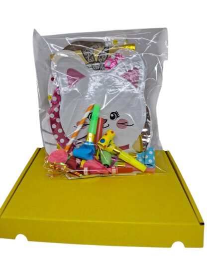 Uitdeel box voor 5 kinderen - Feest 1